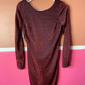 Fashion nova backless mini dress